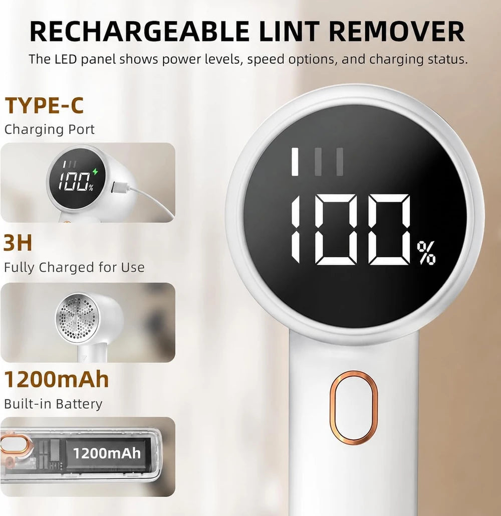 Portable Rechargeable Electric Fabric Shaver