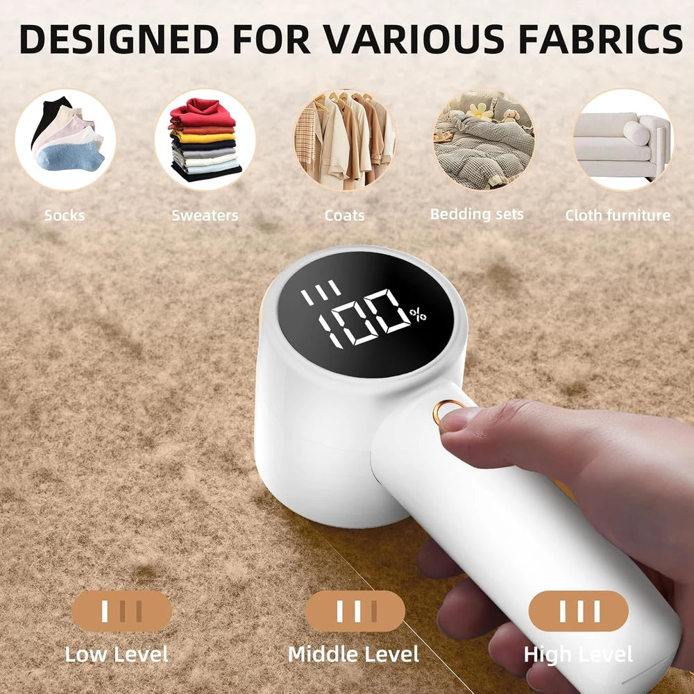 Portable Rechargeable Electric Fabric Shaver